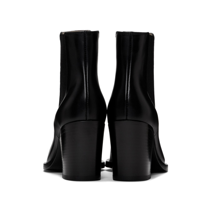 GIANVITO ROSSI GIANVITO ROSSI BLACK ROMNEY BOOTS