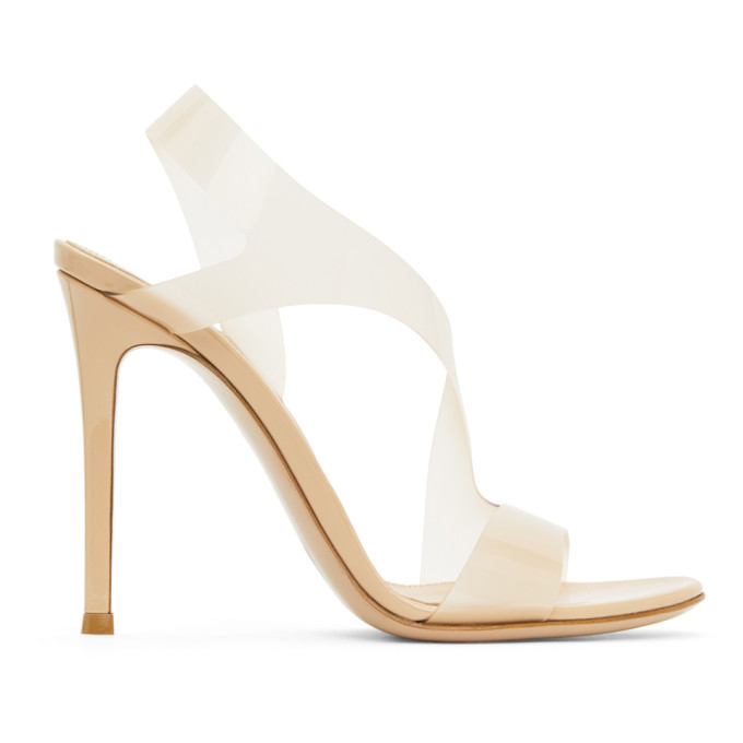 Click to view more detailed imagery on our partner's website Gianvito Rossi Metropolis Open-toe Sandals In Neutrals