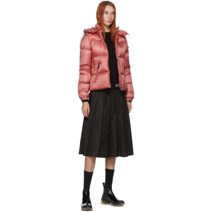 MONCLER MONCLER PINK DOWN FOURMI COAT