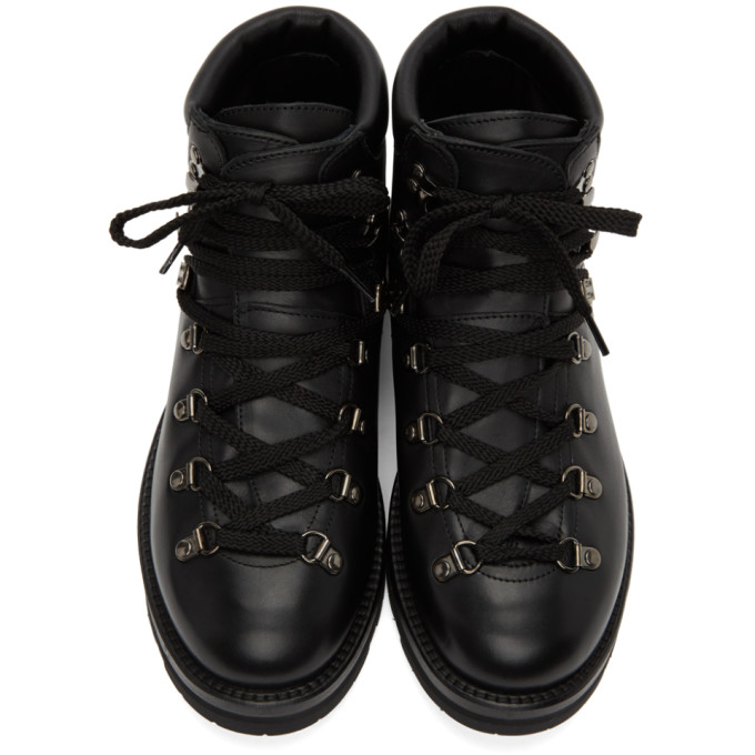 MONCLER BLACK PEAK BOOTS