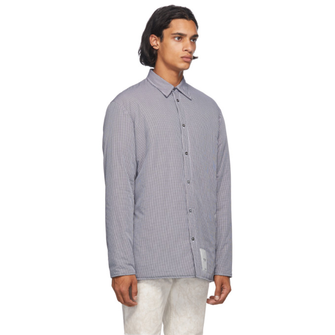 MAISON MARGIELA MAISON MARGIELA BLACK CHECK RELAXED SHIRT
