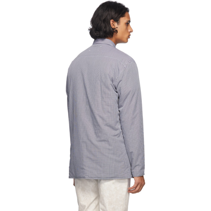 MAISON MARGIELA MAISON MARGIELA BLACK CHECK RELAXED SHIRT