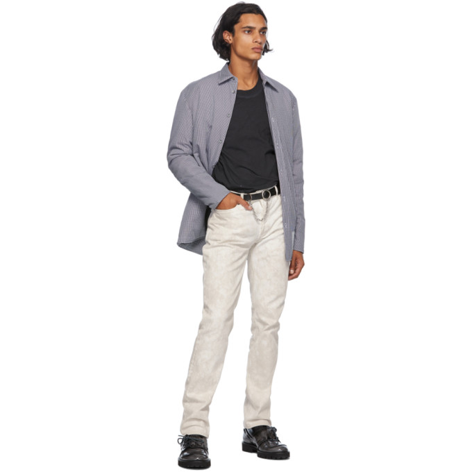 MAISON MARGIELA MAISON MARGIELA BLACK CHECK RELAXED SHIRT
