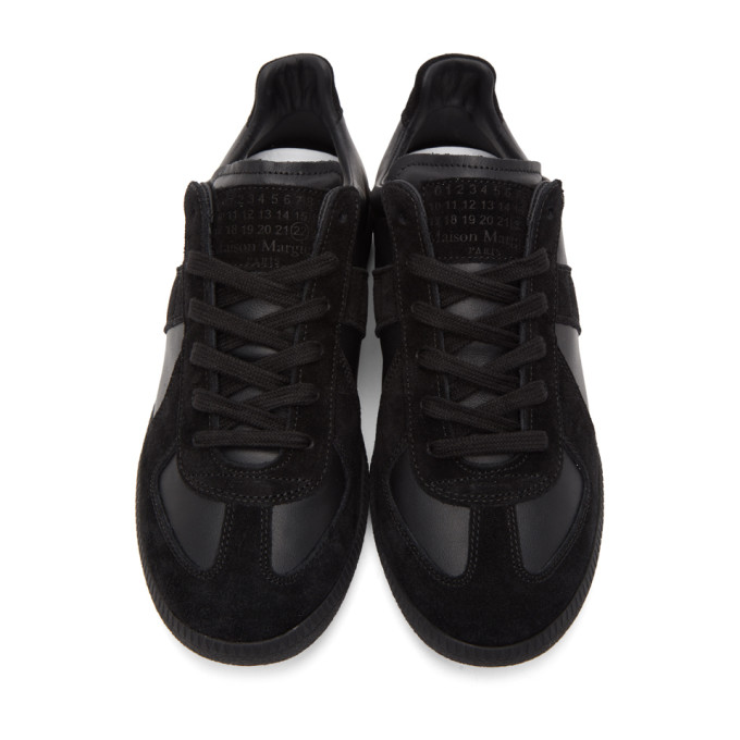 MAISON MARGIELA MAISON MARGIELA BLACK REPLICA SNEAKERS