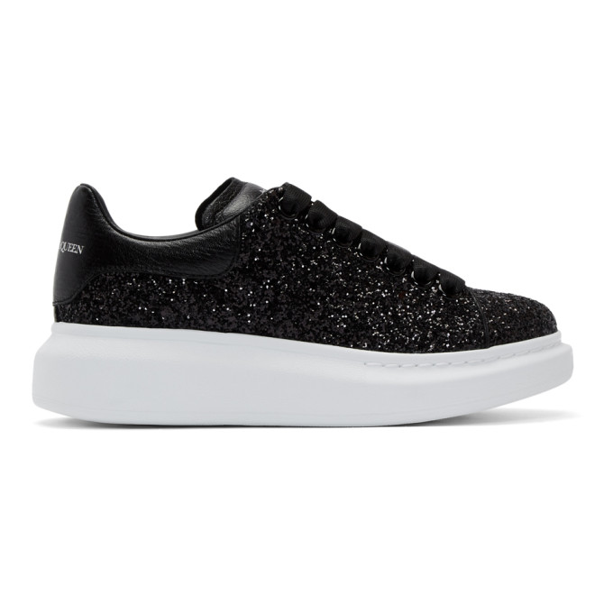 Black alexander mcqueen sparkly clearance