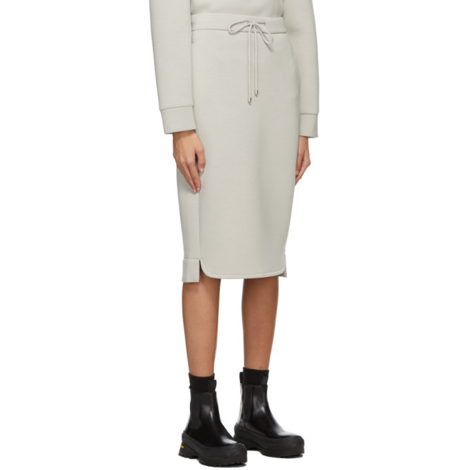 MAX MARA MAX MARA LEISURE GREY OZIOSO MID-LENGTH SKIRT