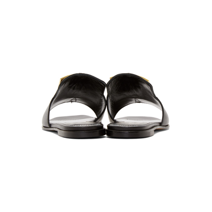 GIVENCHY Black 4G Flat Mules