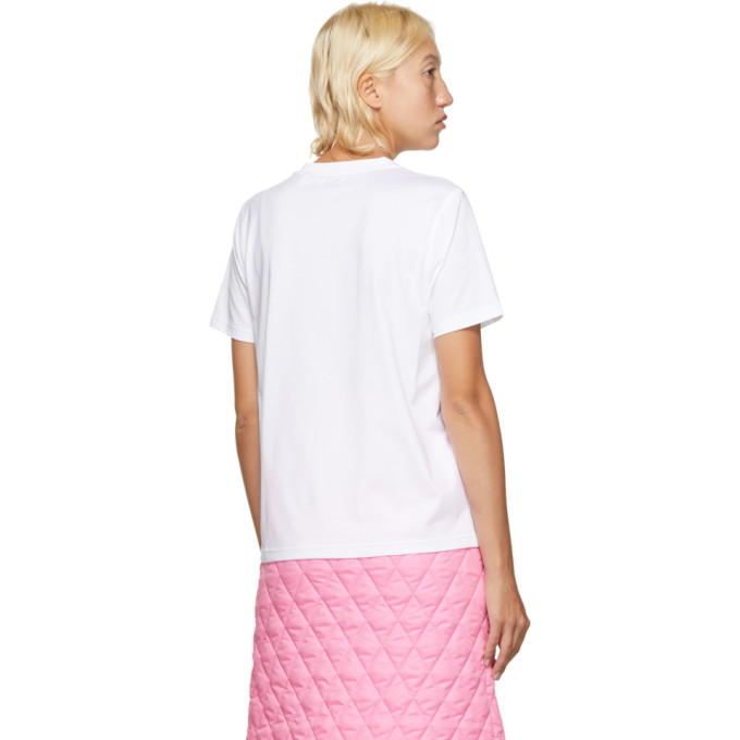 BURBERRY White Shotover Logo T-Shirt