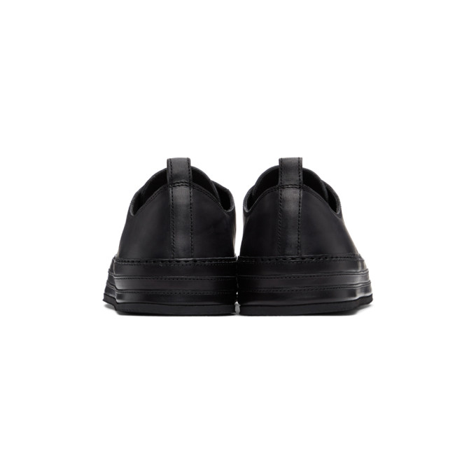 ANN DEMEULEMEESTER ANN DEMEULEMEESTER BLACK LEATHER SNEAKERS