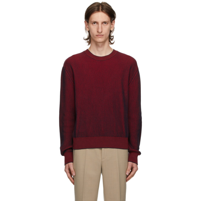 Click to view more detailed imagery on our partner's website Kenzo Gradient-effect Ribbed-knit Jumper In 25 Magenta
