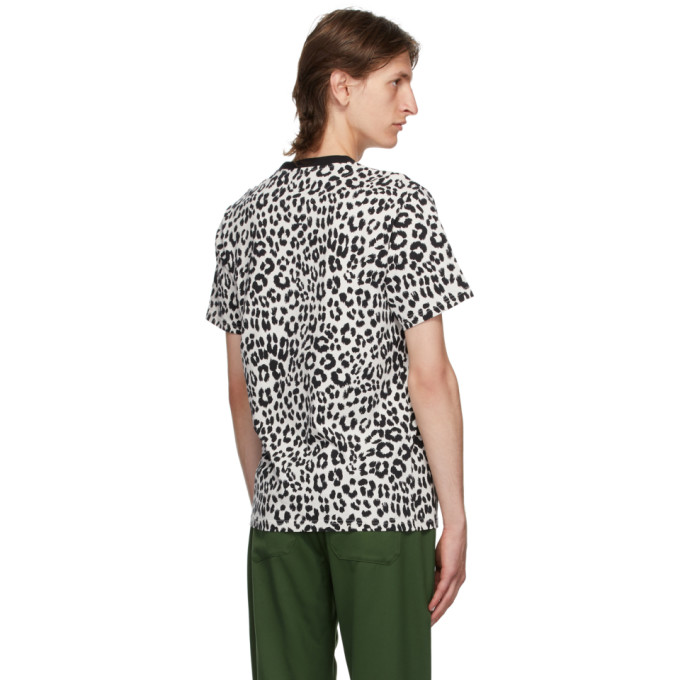 KENZO KENZO OFF-WHITE LEOPARD T-SHIRT