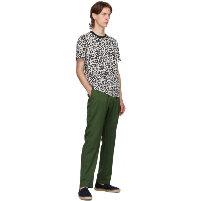 KENZO KENZO OFF-WHITE LEOPARD T-SHIRT