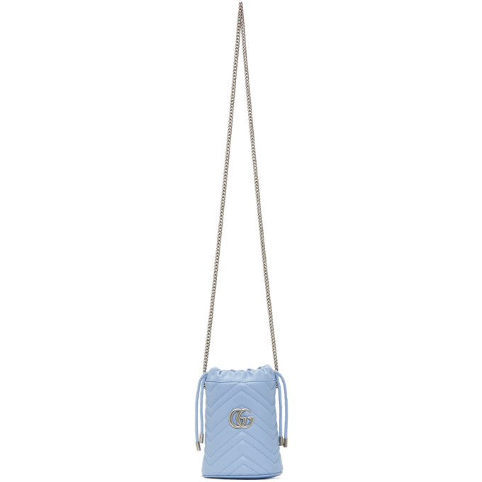 gg marmont 2.0 mini leather bucket bag