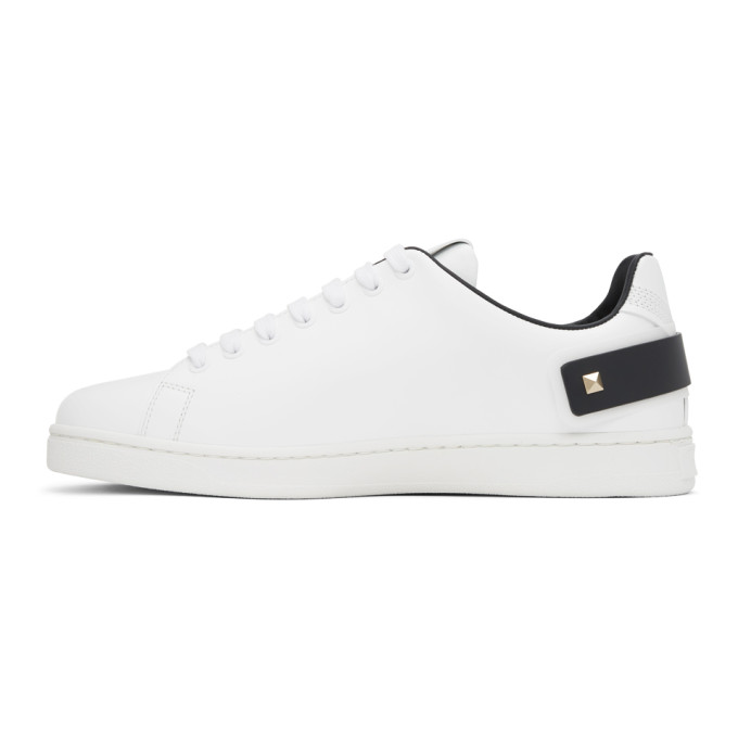 VALENTINO VALENTINO WHITE VALENTINO GARAVANI VLOGO BACKNET SNEAKERS