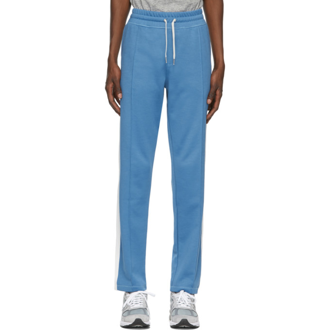 Click to view more detailed imagery on our partner's website Ami Alexandre Mattiussi Drawstring Waist Track Pants In Blue 400