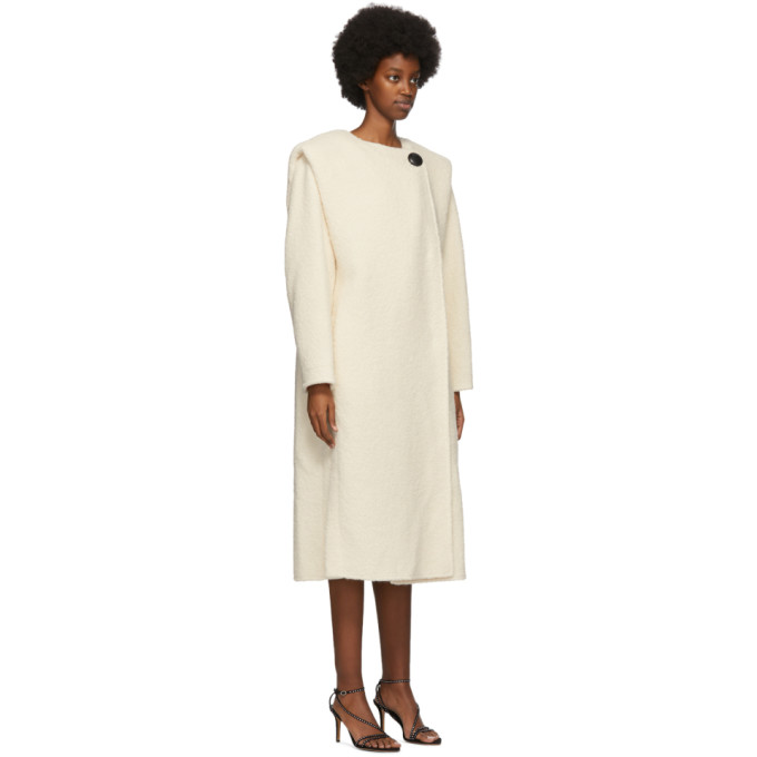 ISABEL MARANT OFF-WHITE GELTON COAT