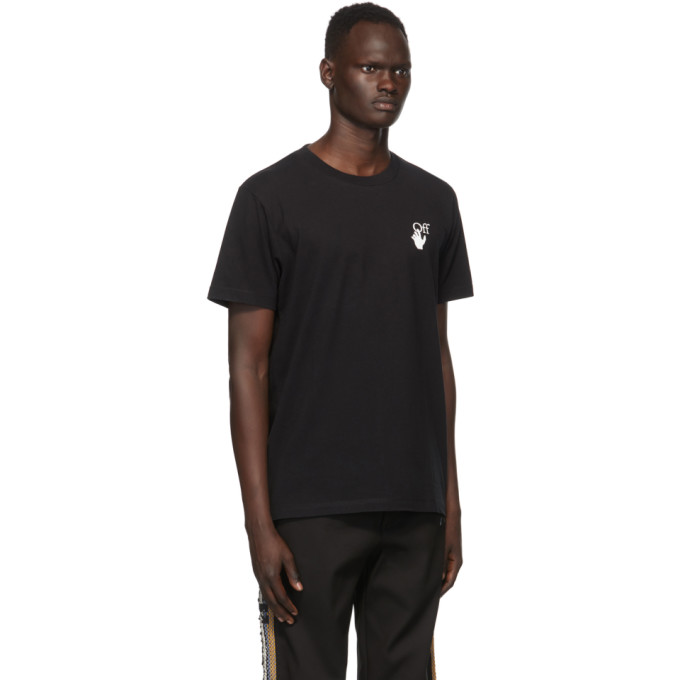 OFF-WHITE OFF-WHITE BLACK PASCAL ARROWS T-SHIRT
