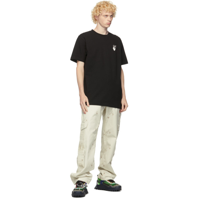 OFF-WHITE OFF-WHITE BLACK AGREEMENT T-SHIRT