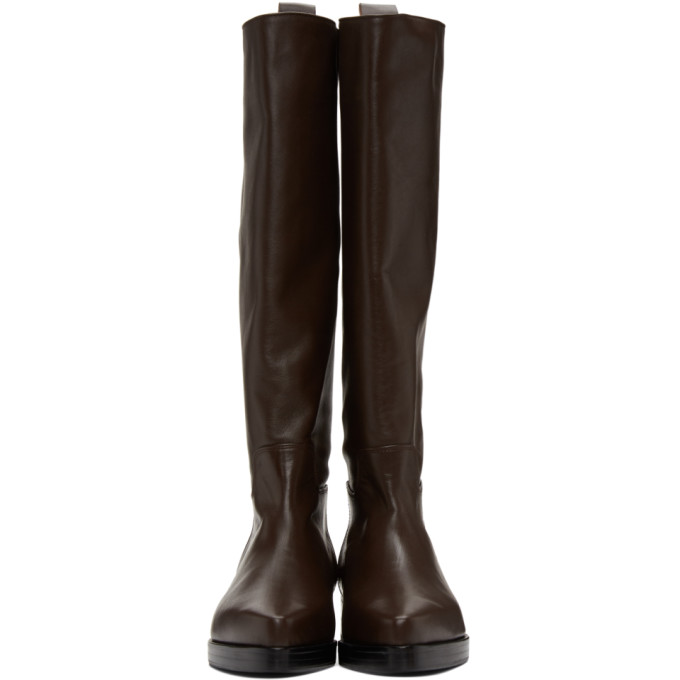 LOW CLASSIC LOW CLASSIC BROWN WESTERN LONG BOOTS