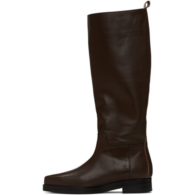 LOW CLASSIC LOW CLASSIC BROWN WESTERN LONG BOOTS