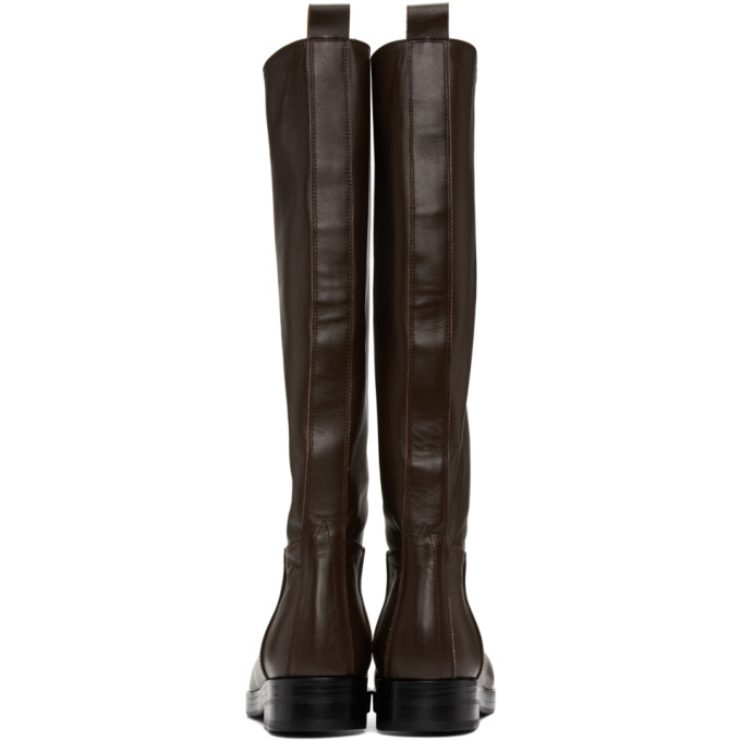 LOW CLASSIC LOW CLASSIC BROWN WESTERN LONG BOOTS