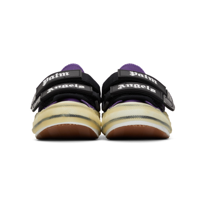 PALM ANGELS Purple Vulcanized Sneakers