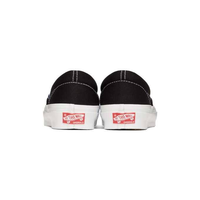 VANS VANS BLACK OG CLASSIC SLIP-ON SNEAKERS