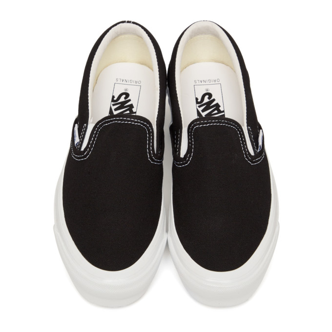 VANS VANS BLACK OG CLASSIC SLIP-ON SNEAKERS