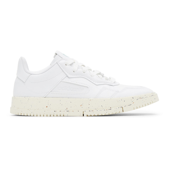 ADIDAS ORIGINALS ADIDAS ORIGINALS WHITE CLEAN CLASSICS SC PREMIERE SNEAKERS