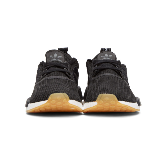 ADIDAS ORIGINALS ADIDAS ORIGINALS BLACK AND WHITE NMD-R1 SNEAKERS
