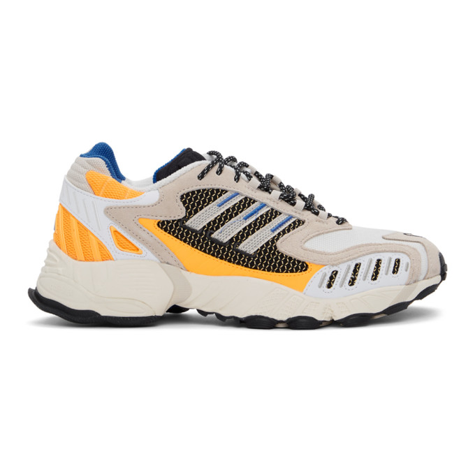 Click to view more detailed imagery on our partner's website Adidas Originals Torison Trdc Sneakers In Wht/orange
