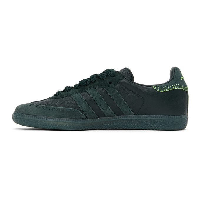 ADIDAS ORIGINALS ADIDAS ORIGINALS GREEN JONAH HILL EDITION SAMBA SNEAKERS