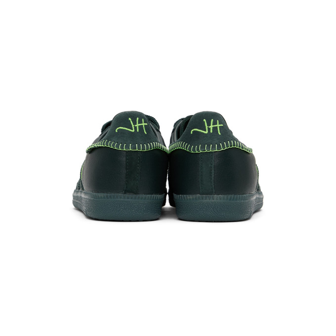 ADIDAS ORIGINALS ADIDAS ORIGINALS GREEN JONAH HILL EDITION SAMBA SNEAKERS