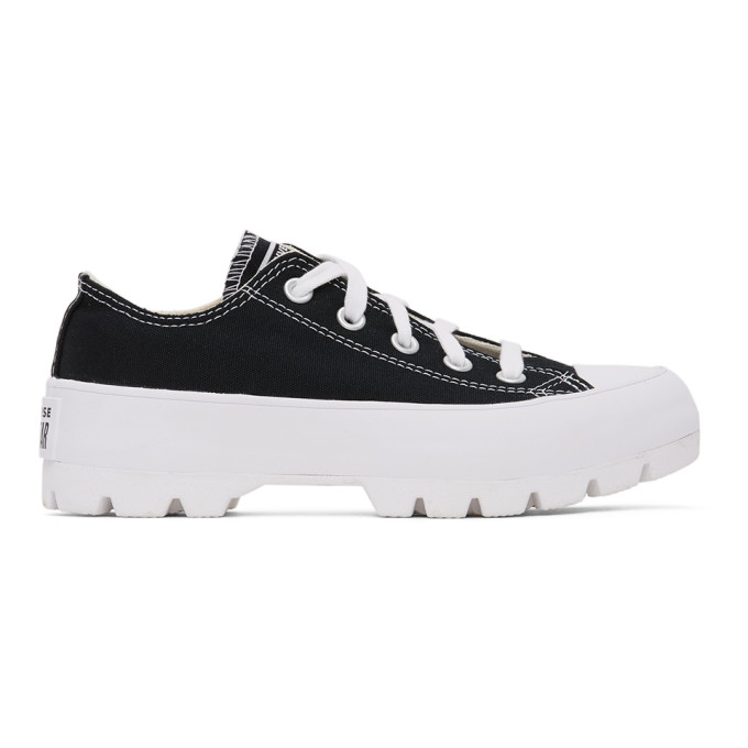 CONVERSE BLACK LUGGED CHUCK TAYLOR ALL STAR trainers