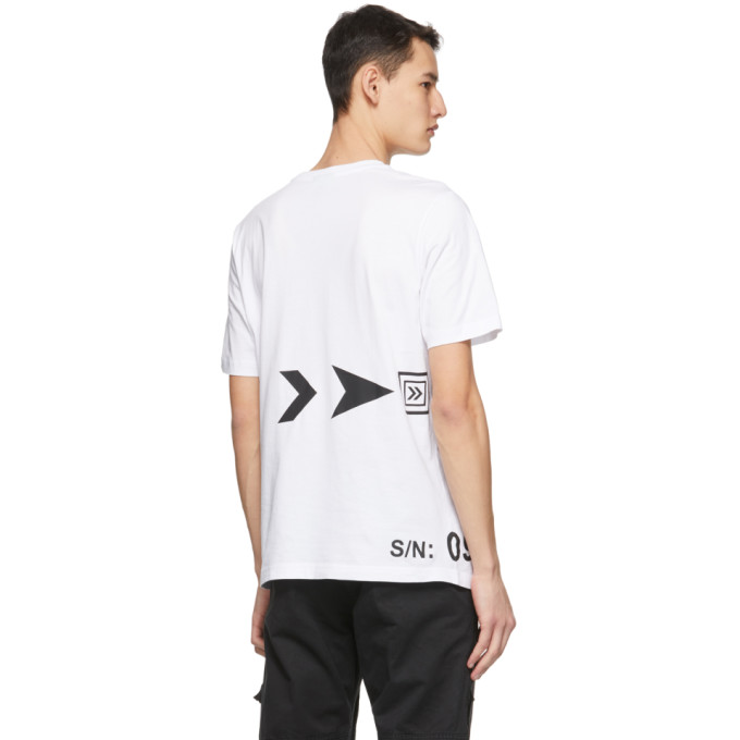 DIESEL DIESEL WHITE T-JUST-A42 T-SHIRT