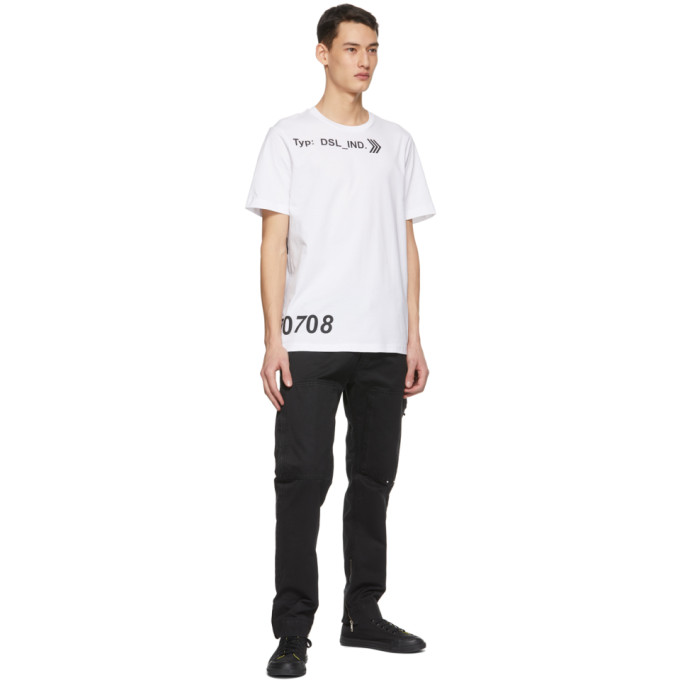 DIESEL DIESEL WHITE T-JUST-A42 T-SHIRT