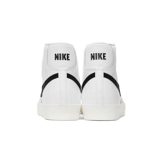 NIKE NIKE WHITE BLAZER MID 77 VINTAGE SNEAKERS