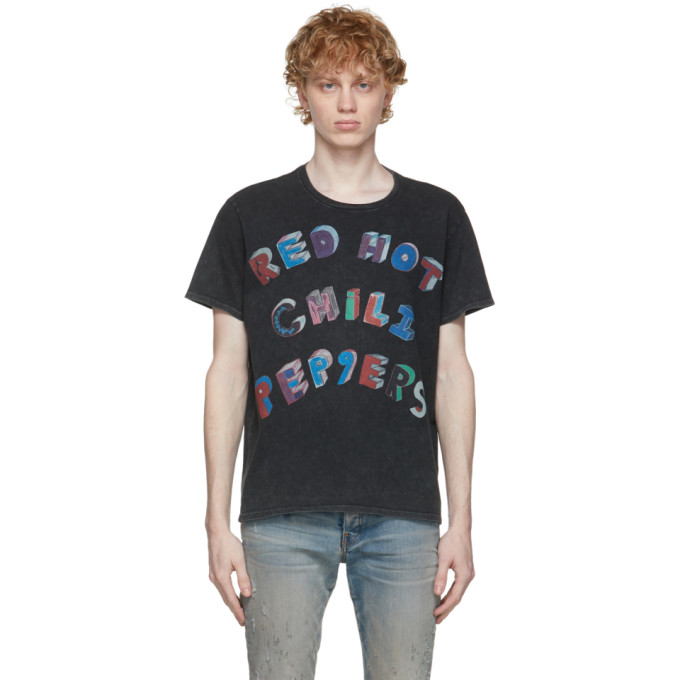 R13 BLACK RHCP FLEA ART BOY T-SHIRT