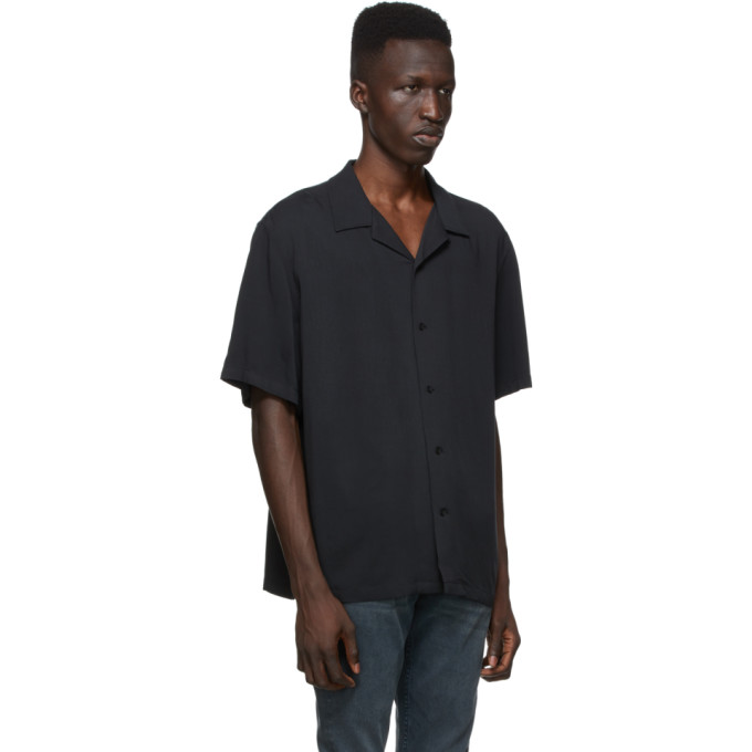 RAG & BONE RAG AND BONE BLACK AVERY SHIRT