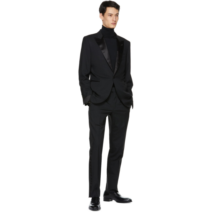 TOM FORD BLACK WOOL O'CONNOR TUXEDO