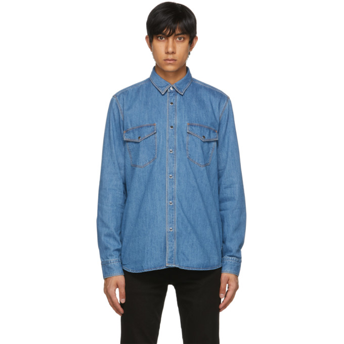 HUGO BLUE DENIM EPAZ SHIRT