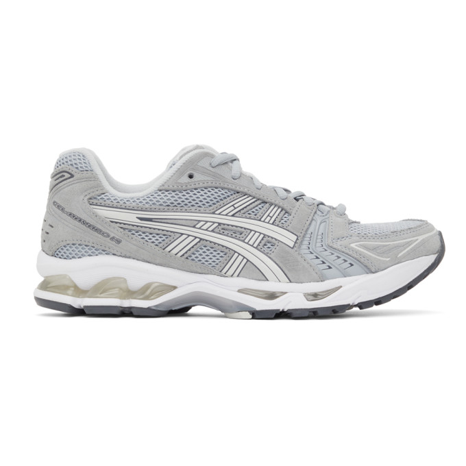 asics gel kayano grey suede