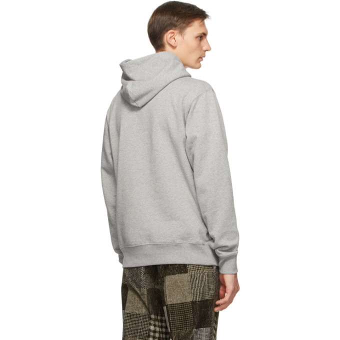 BILLIONAIRE BOYS CLUB BILLIONAIRE BOYS CLUB GREY HEART AND MIND HOODIE