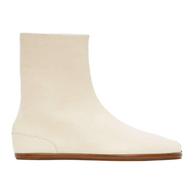 margiela flat tabi boots