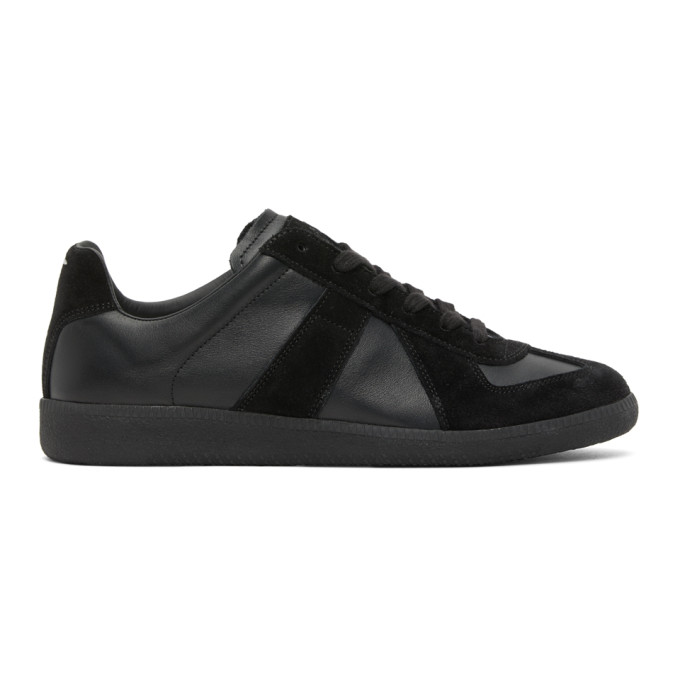 MAISON MARGIELA BLACK REPLICA SNEAKERS