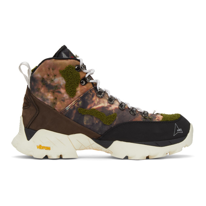 ROA GREEN & BROWN CAMO ANDREAS BOOTS