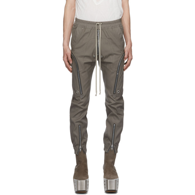Rick Owens Taupe Bauhaus Cargo Pants In Dust | ModeSens