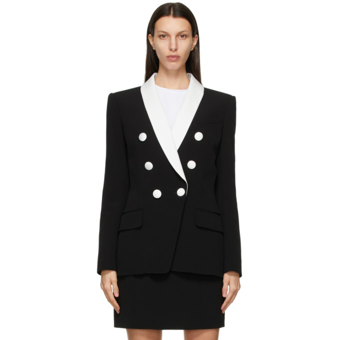balmain blazer black