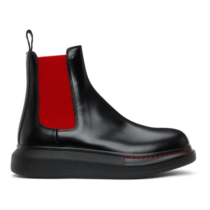 Alexander mcqueen black and red clearance
