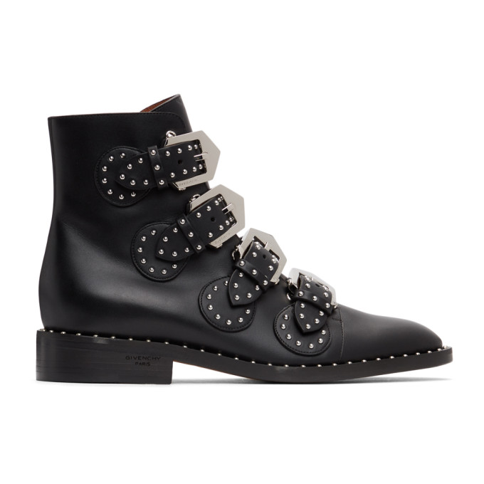 givenchy white studded boots